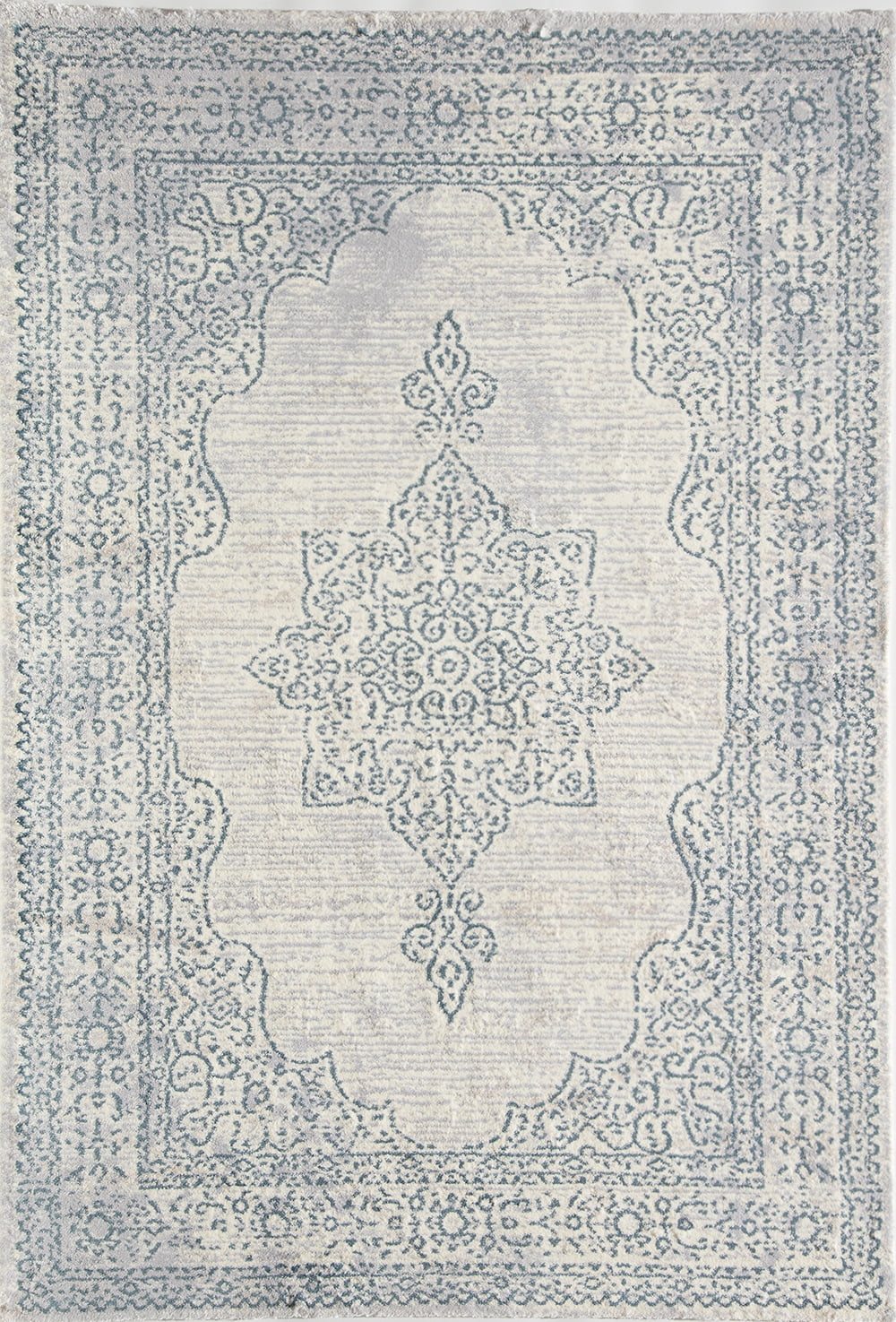 Rugs America Brighton Collection Vintage Medallion BH250A Transitional Oriental Area Rug 5' x 8'