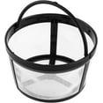 thumbnail image 1 of Reusable Coffee Filters 4-8 Cup, Coffee Filter Basket Universal Coffee Filter Replacement Safety Nylon Mesh Reusable Coffee Filters for Mr. Coffee Makers and Brewers Black, 1 of 7
