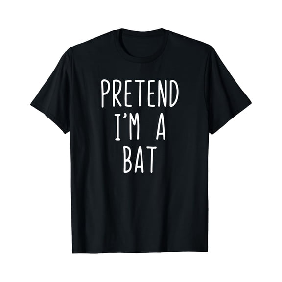 Velto Pretend I'm A Bat Costume Lazy Easy T-Shirt All Size S-5XL