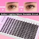 thumbnail image 5 of VEYESBEAUTY Lash Clusters Extensiones de pestañas individuales Banda delgada e invisible Pestañas postizas DIY para autoaplicación Serie de cinco segundos para novatos Wispy Lash Tray LuxeBold 8-16 mm, 5 of 7