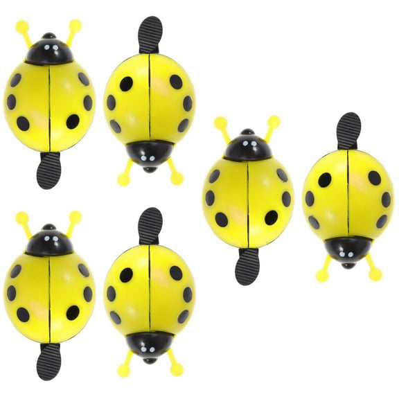 Set of 3 Kids Bike Horns and Bells, Cute Yellow Accessories, Child Safety Bike Horns 8.5x5x5 cm