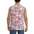 thumbnail image 4 of Kdxio Kawaii Pig for Men's Muscle T-shirt,Sleeveless for Workout Running Athletic Gym Lounge Casual, 4 of 7