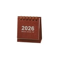 thumbnail image 2 of PONPRNGY Mini Desk Calendar 2025, Small Desktop Calendar from Oct 2025 to Dec 2026, Standing Flip Mini Desk Calendar for Home School office Schedule Planning or Desktop Decorating, 2 of 6