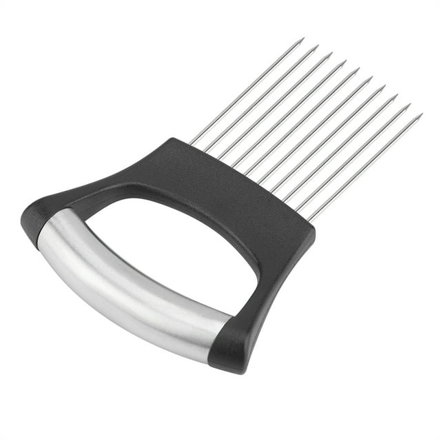Cortador De Frutas, Soporte Para Cebolla De Acero Inoxidable, Rebanador De Carne Vegetal