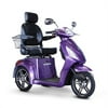 E-Wheels - EW-36 Slowpoke Scooter with Electromagnetic Brakes - 3-Wheel - Lavender