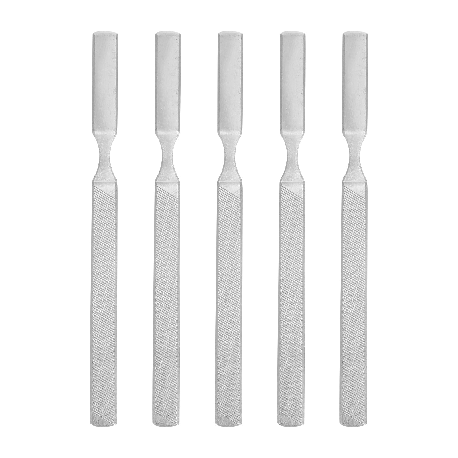 5Pcs Stainless Steel Nail Files Practical Polishing Manicure Files