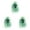 B*3, variant on Glow-in-the-Dark Mini Ghost Figurines – Cute Resin Halloween Decorations for Terrariums, Table Scatter, and Party Favors