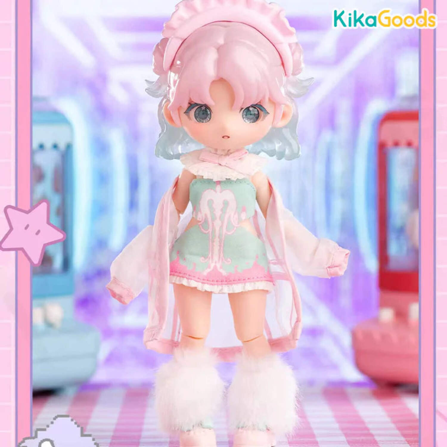 Kika Goods Liroro Binary Sweetheart Series Single Action Figure BJD Blind Box