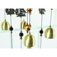 thumbnail image 3 of Carillón de viento Cola Feng Shui campana eólica colgante de pared moneda china, 3 of 8