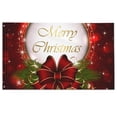 thumbnail image 1 of Bandera de Feliz Navidad EZLIFE 90 x 150 cm Tela, 1 of 1