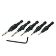 thumbnail image 2 of Countersink Drill,Set 1/4-inch Shank Cone Bit Set Drill Cone Bit Bit Set 1/4-inch 5pcs Hss Countersink Screw Reamer Chamfer Countersink Drill 1/4-inch Shank Quick Ce Drill Screw Reamer Rookin, 2 of 7