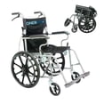 thumbnail image 1 of Silla De Ruedas Ayuda Onermed Plegable Compacta Llanta Todo Terreno, 1 of 5