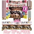 thumbnail image 3 of Decoración de fiesta de cumpleaños de canto Kpop Twice, globo, vajilla, telón de fondo, adorno de pastel, suministros para fiesta de cumpleaños, Baby Shower, 3 of 5