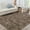 Brown, variant on Garvee Runner Rug 2'x6' Modern Abstract Machine Washable Rug Soft Indoor Non-Slip Rugs for Laundry Room Kitchen, Brown