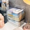 thumbnail image 5 of Organizador de Maquillaje Acrílico Transparente con Compartimentos para Cosméticos, Ideal para Oficinas, Escritorios y el Hogar., 5 of 5