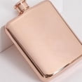 thumbnail image 1 of Flasks rose gold 6 oz Flasque en Acier Inoxydable pour vodka hip flask pour Bouteille d'Alcool Entonnoir à Liqueur hip Flasques (HTOOQ)), 1 of 5