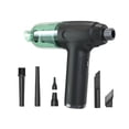 thumbnail image 1 of Seitruly Motor sin escobillas de mano de vacío inalámbrico de plástico 8000Pa interfaz tipo c herramienta de limpieza de eliminación de polvo de Electrónica Negro, 1 of 6