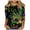 #109 Multicolor, variant on CYiJun Mardi Gras Clothing,Mardi Gras Sequin Top for Women,Sparkling 3/4 Sleeve Crewneck Party Shirt in Purple, Green & Gold