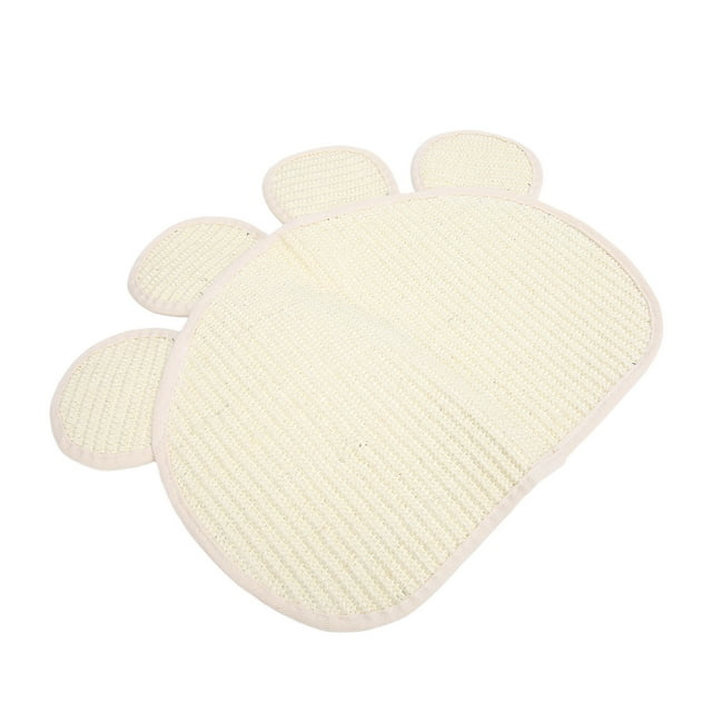 Almohadilla rascadora para gatos de Sisal, forma bonita Natural, garra de molienda, protección para muebles, almohadilla rascadora para suelo de gato para gatos y gatitos