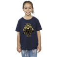 thumbnail image 2 of DC Comics T-Shirt en Coton pour Filles Noir Adam Rising Symboles Dorés, 2 of 4