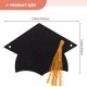 thumbnail image 2 of COSMOBETTY Para Fiesta Graduación Gorro Negro Con Banner Para Fondo Y Fotos, 2 of 6