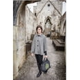thumbnail image 5 of Irish Celtic Weave Wool Tweed & PU Leather Tote Handbag for Women by Mucros Weavers, 5 of 5