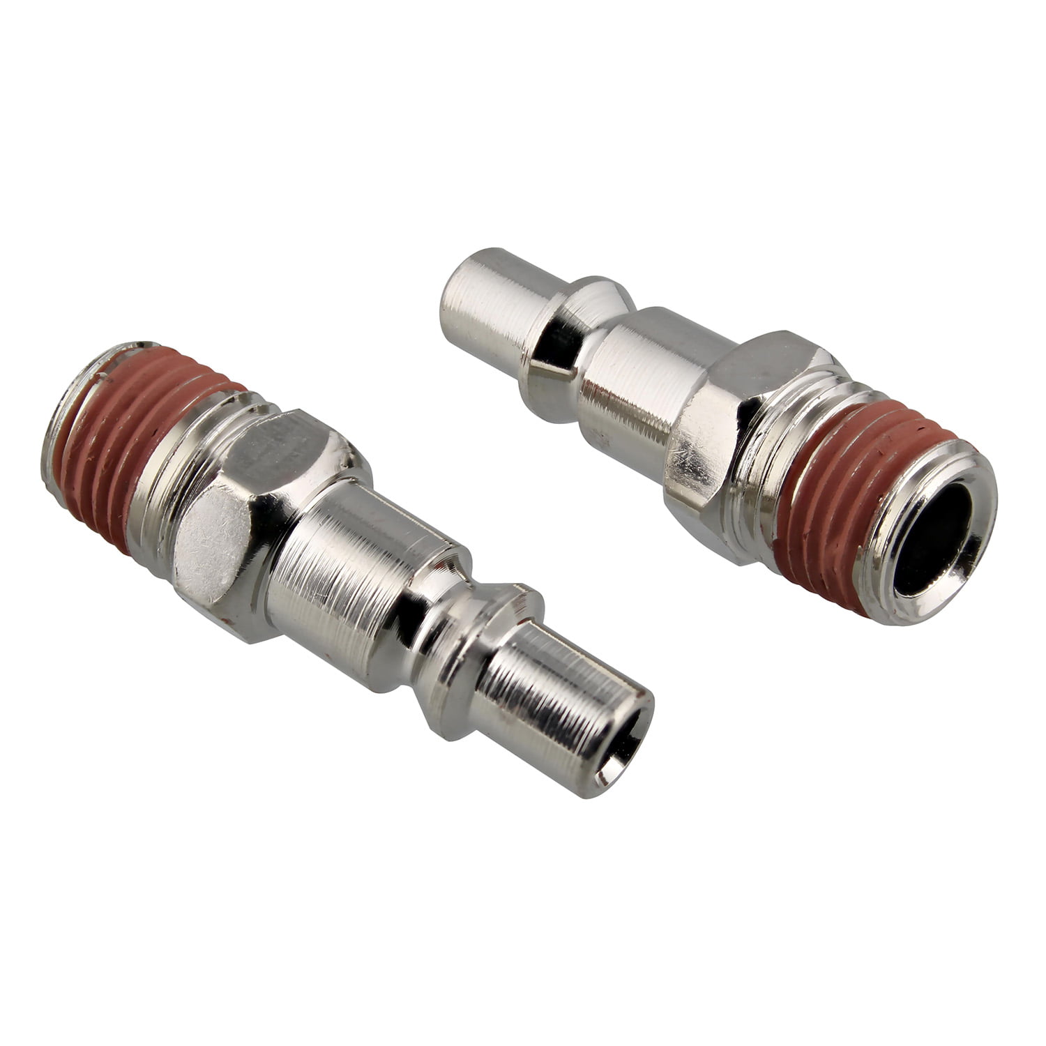 Air Line Hose Connector Fitting Male Quick Release 1/4 inch BSP Male 2pk 