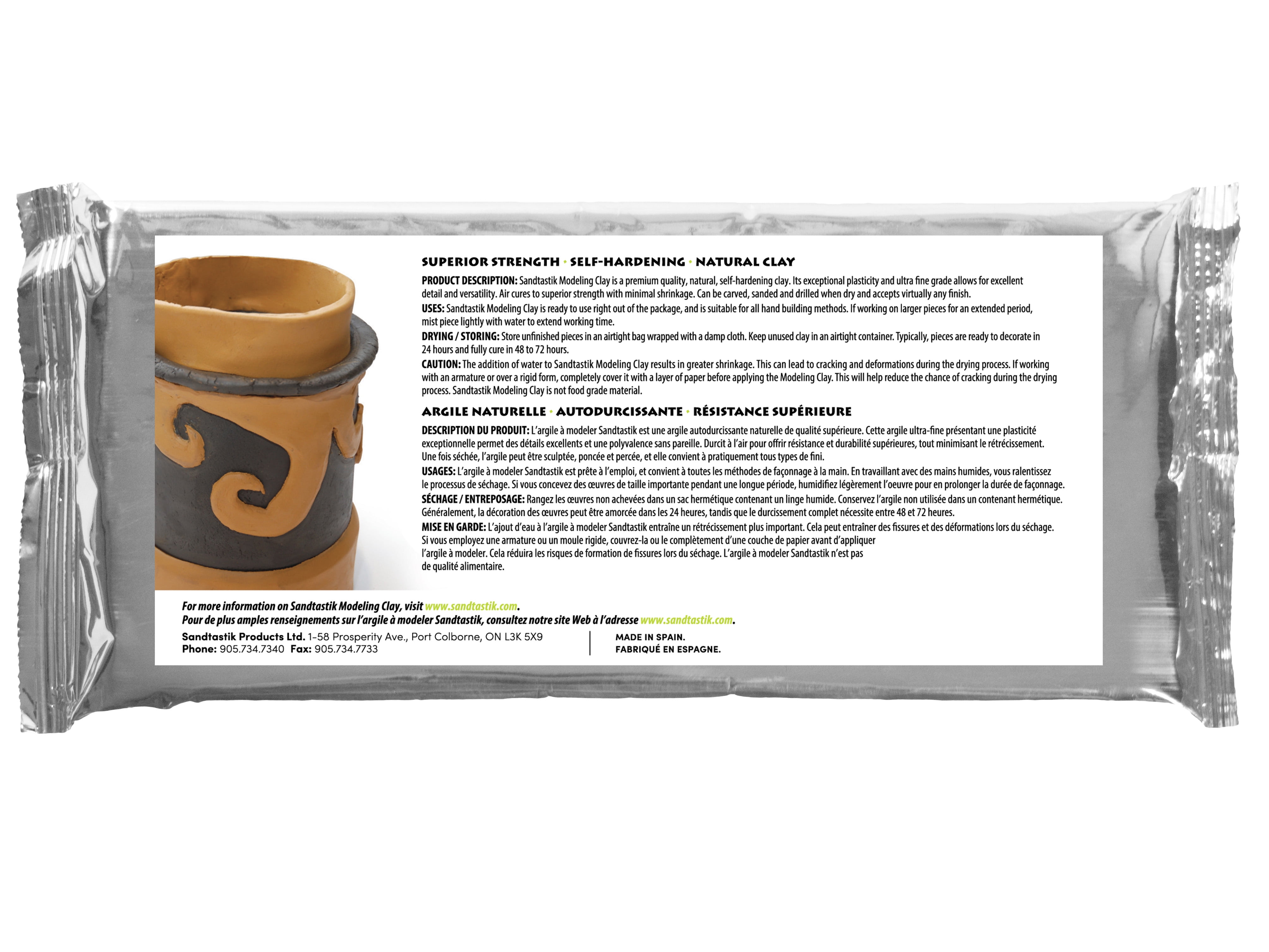 Sandtastik Air Dry Modeling Clay Value lb 10-Pack lb