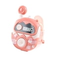 thumbnail image 2 of Reloj walkie-talkie para niños, linterna de mano, walkie-talkie de muñeca con dibujos animados, juguete para exteriores para niñas, cumpleaños y Día Rosa, 2 of 10