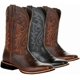 thumbnail image 2 of Botas vaqueras deportivas anchas con punta cuadrada para hombre y mujer, 2 of 5