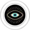 thumbnail image 2 of PopSockets PopGrip para MagSafe Evil Eye, amarillo y negro, 2 of 5