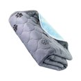 thumbnail image 4 of Clotha-Absorbent Washable Dogs And Washable Pad To Ensure Rest Cat Sleeping For Comfortable For Furry Friends Dog Grey Footprint Style 70*100cm, 4 of 9
