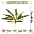 thumbnail image 3 of Artificial Cordyline Plant Stems, Fake Ti Leaf Tropical Greenery, Faux Dracaena Plant Picks, Artificial Cordyline Fruticosa Leaves for Indoor Outdoor Home Garden Decor, 3 of 4