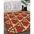 thumbnail image 2 of Ahgly Company Indoor Rectangle Patterned Carrot Orange Area Rugs, 8' x 12', 2 of 6