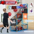 thumbnail image 2 of Set de juego de baloncesto Arcade Handwell con marcador electrónico, 2 of 7