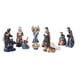 thumbnail image 1 of Conjunto de 11 piezas de estatuilla de Natividad Santa estatua de nacimiento de Jesús conjunto de estatuillas religiosas pintadas, 1 of 9