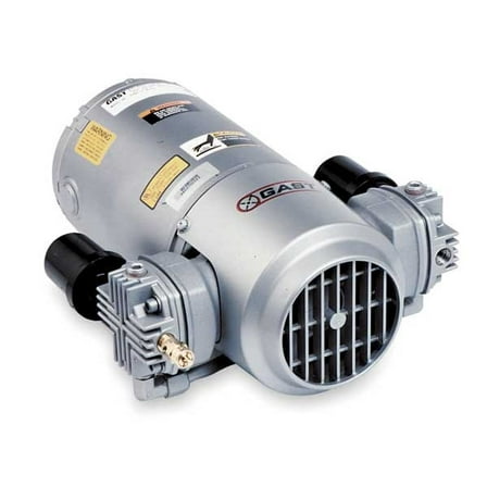 Gast Piston Air Compressor, 1/3HP, 115V, 1Ph 3LBA-10-M300AX