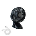 thumbnail image 2 of TOPRenddon Portable Clip on Fan，Small Powerful USB Desk Fan, Quiet Rechargeable Mini Table Fan, 360° Rotate Personal Cooling Fan for Home Office Stroller Camping, 2 of 8