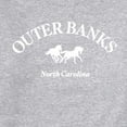 thumbnail image 3 of Instant Message - Outer Banks - Men's Crew Fleece Sweatshirt, 3 of 6