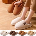 thumbnail image 2 of FUZHIQ Women's House Slippers Non- Plush Fluffy Soft Cozy Warm House Slipper Fuzzy Cute Warm Indoor And Outdoor House Shoes, 2 of 8