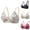 Black, variant on Plus Size Bras for Women Supportive Wireless Push Up Jelly Bra, Full Coverage No Underwire Seamless Gel Magic Bra, Comfy Posture Shapewear M to XXL