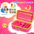 thumbnail image 4 of AYAOQIANG Estuche Rígido de Viaje Compatible con Juego de Iniciación de Libros Story Dream Machine, Contenedor Protector Rígido para Reproducción de Audio en Tiempo de Cuento, Colección de Personajes Real para Pequeños, Rosa, 4 of 7