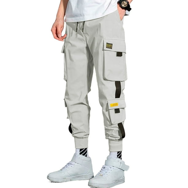 Pantalón Cargo Jogger Shendy Vendy Bolsas Skinny Strech Hombre