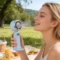 thumbnail image 7 of Yeciiwht Handheld Fan - Ice-sense Mini Fan Charging High-Speed Turbine Fan with Digital Display, Rechargeable Portable Cooling Device, 7 of 7