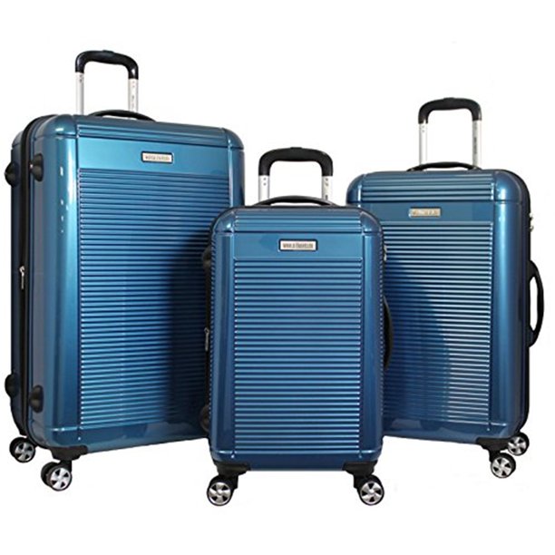 Regal 3Piece Hardside Lightweight Spinner Luggage Set