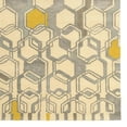 thumbnail image 2 of Aspire Wool Geo Ivory & Grey 8' x 11' Area Rug, 2 of 4