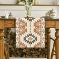 thumbnail image 4 of AUQ Table Runner,Bohemian Style Design Table Cloth,Advanced Digital Printing Technology Table Runners,33*180cm,Style2, 4 of 4