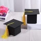 thumbnail image 5 of Xiao Hua 50 cajas de dulces con forma de birrete de graduación, decoración para fiestas de graduación, cajas de regalo con borlas, caja de regalo de graduación, recuerdo de fiesta de graduación, 5 of 5