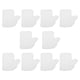 thumbnail image 2 of Pack de 10 guantes de limpieza reutilizables – manoplas no tejidas para el polvo, toallitas domésticas electrostáticas de microfibra, uso seco y húmedo, lavables o desechables, talla única, 2 of 9