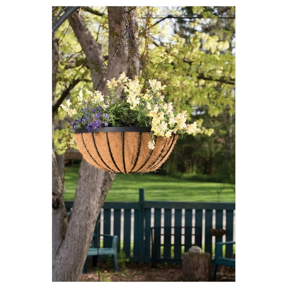 88536 Cotsworld Series Hanging Basket with Liner, 18-Inch